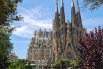 Santuarios, monasterios, Sagrada Familia: (Barcelona, Montserrat)