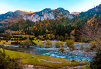 Bosques de Aragón en otoño (Ordesa, Monte Perdido)