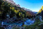 Bosques de Aragón en otoño (Ordesa, Monte Perdido)